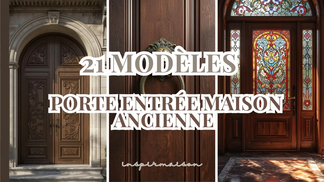 21 Modèles Porte Entrée Maison Ancienne Pleins De Caractère