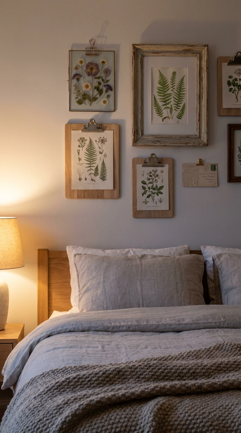 Accrocher des cadres faits maison