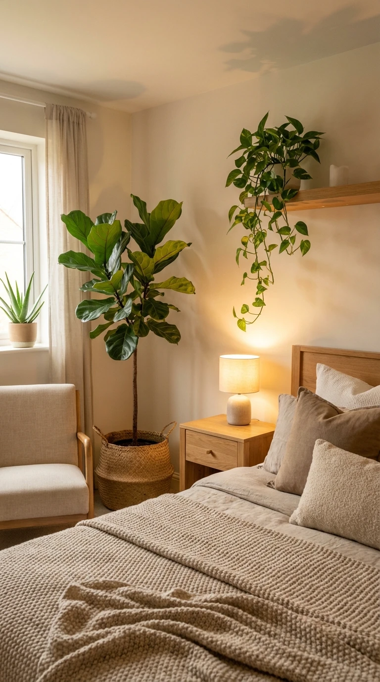 Ajouter des plantes : le relooking vivant d'une chambre