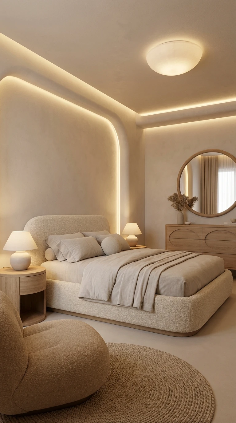 Choisir un mobilier aux lignes douces et arrondies