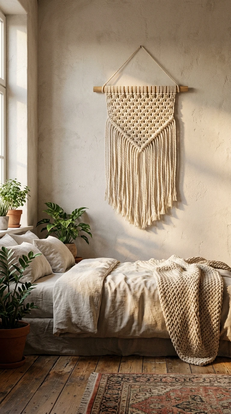 Créer une ambiance bohème avec du macramé DIY