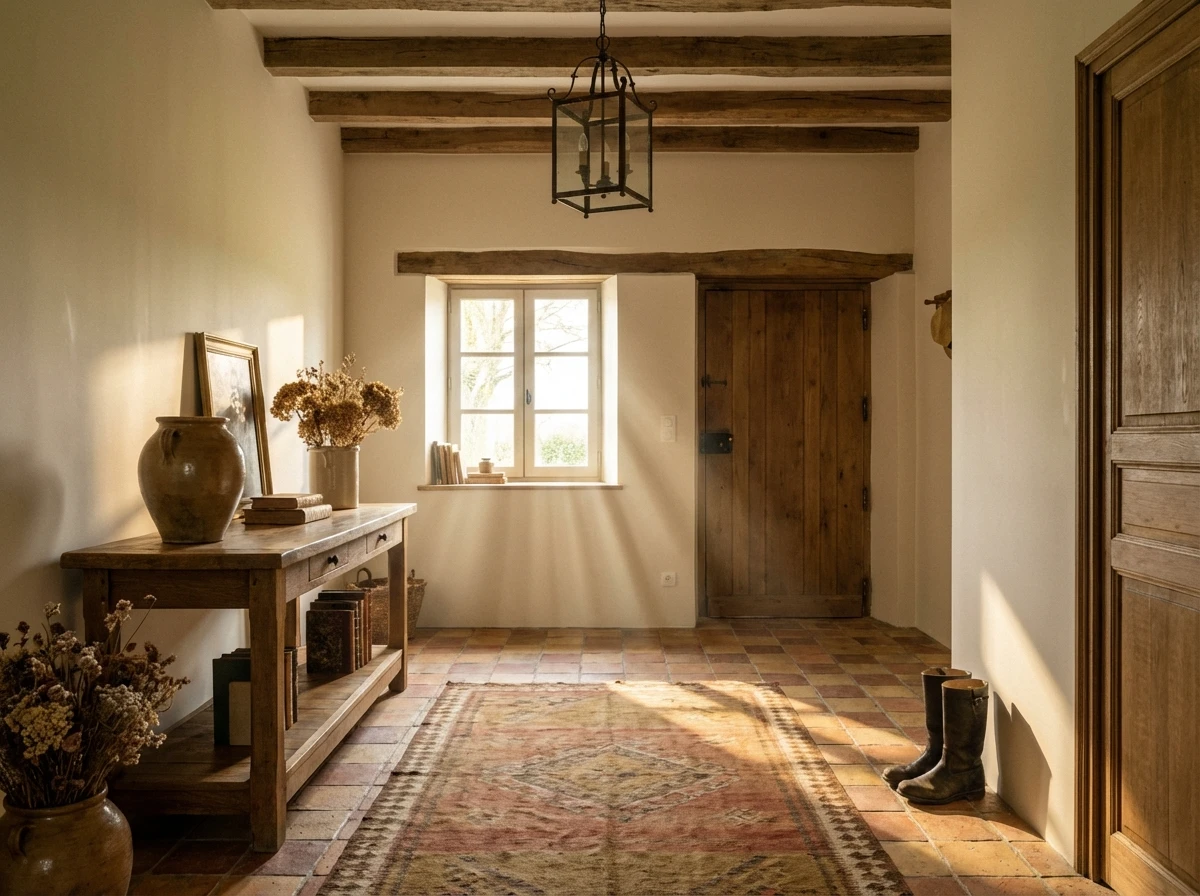 Créer une Entrée Style Campagne Authentique