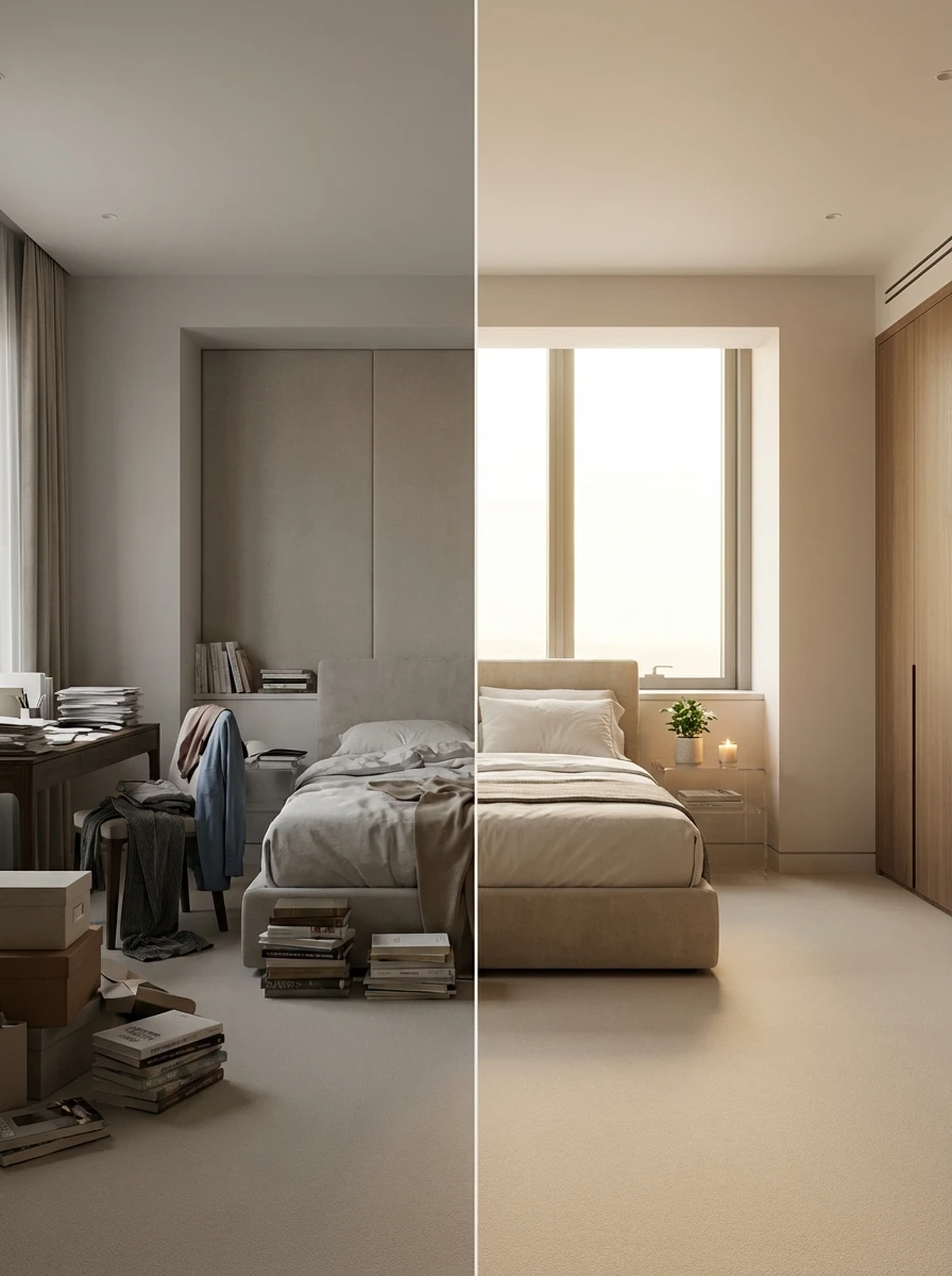 Désencombrer sa chambre pour libérer le flux d'énergie