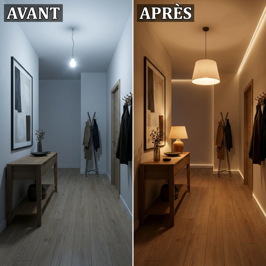 Éclairage d'Entrée : Créer l'Ambiance Parfaite