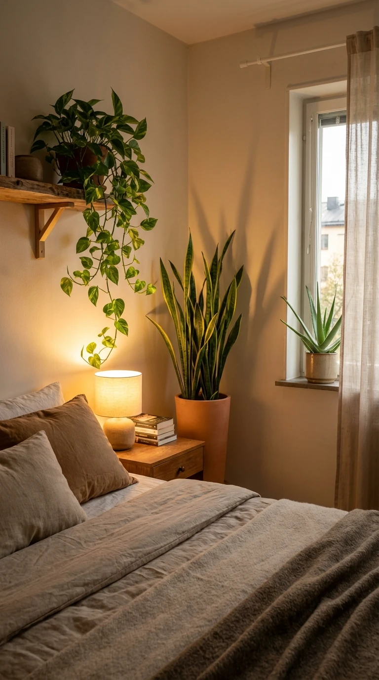 Intégrer des plantes vertes pour une touche vivante