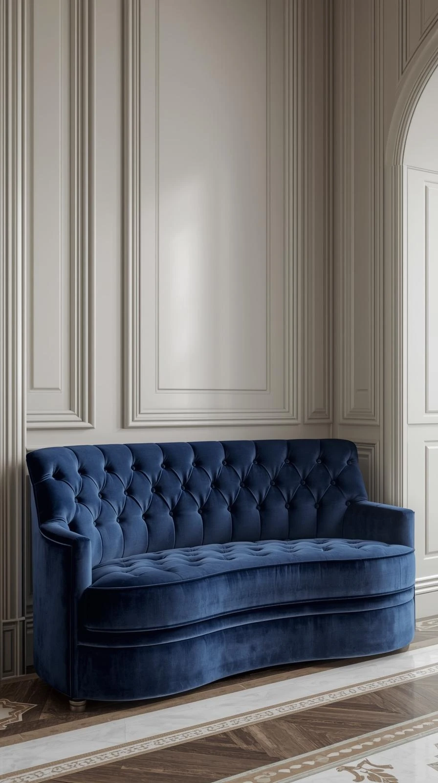 La Banquette Capitonnée En Velours