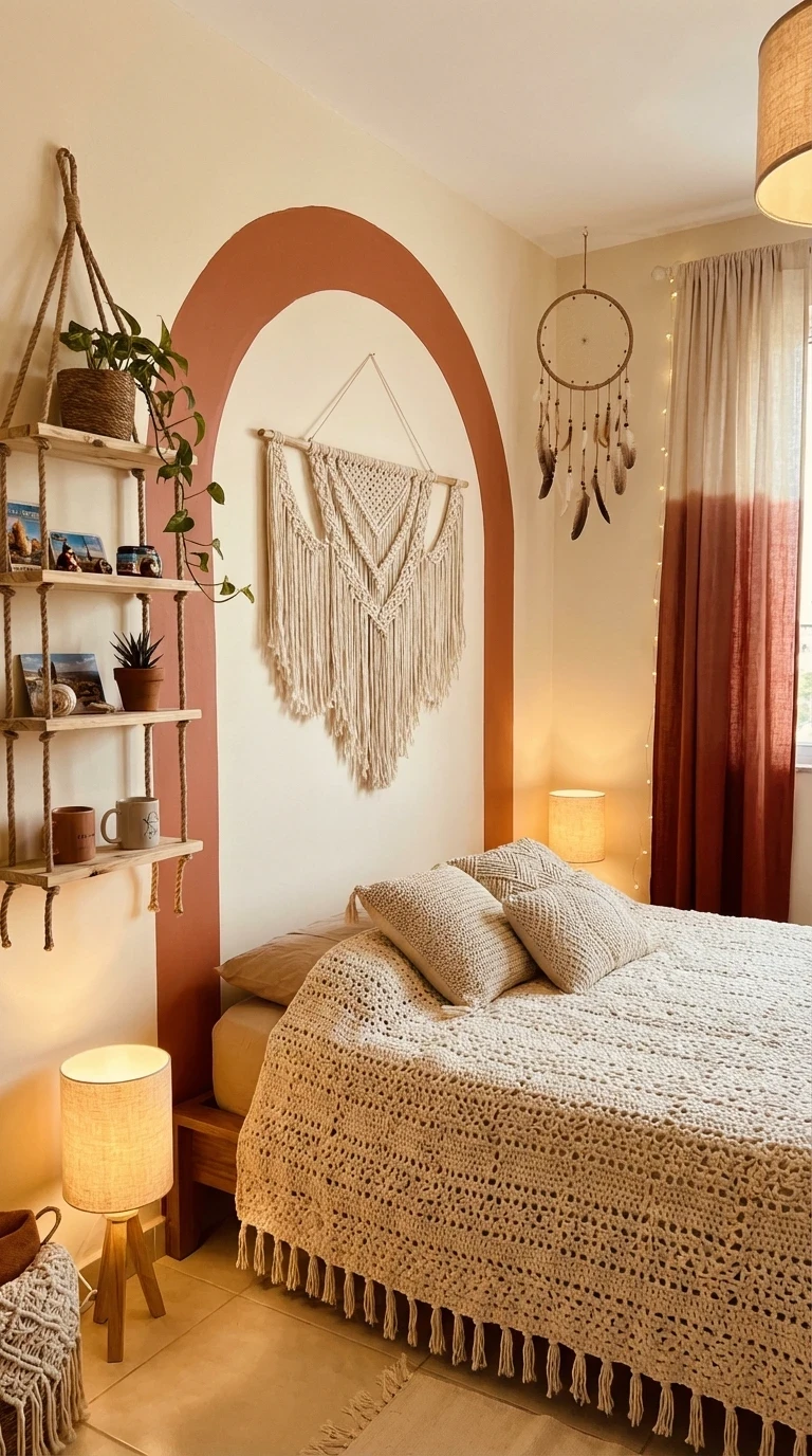 La chambre bohème cocooning DIY