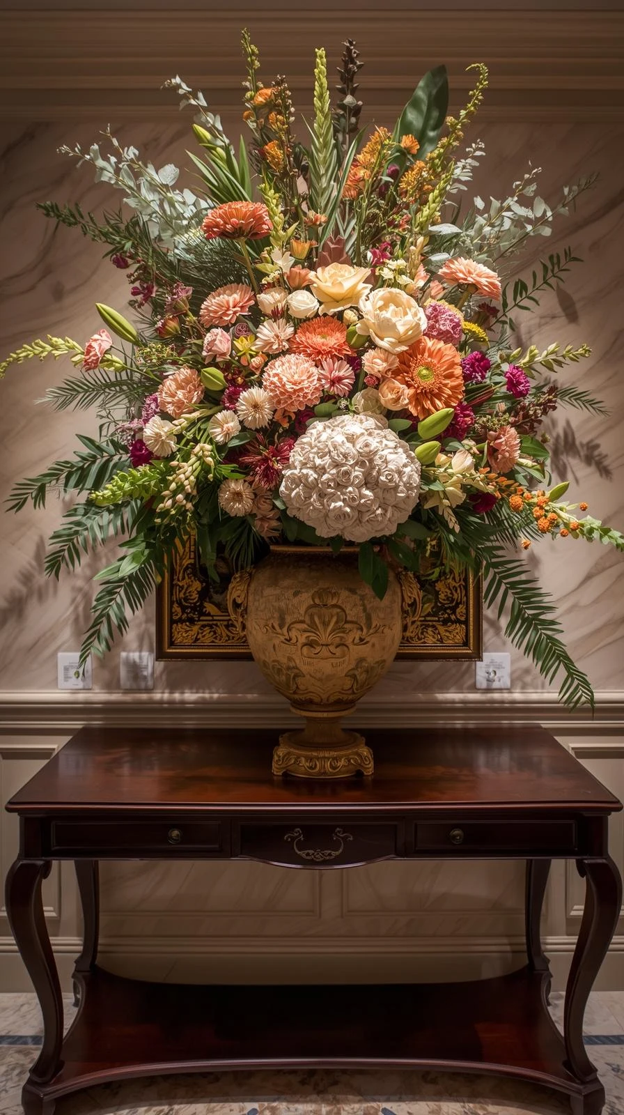 La Composition Florale Spectaculaire