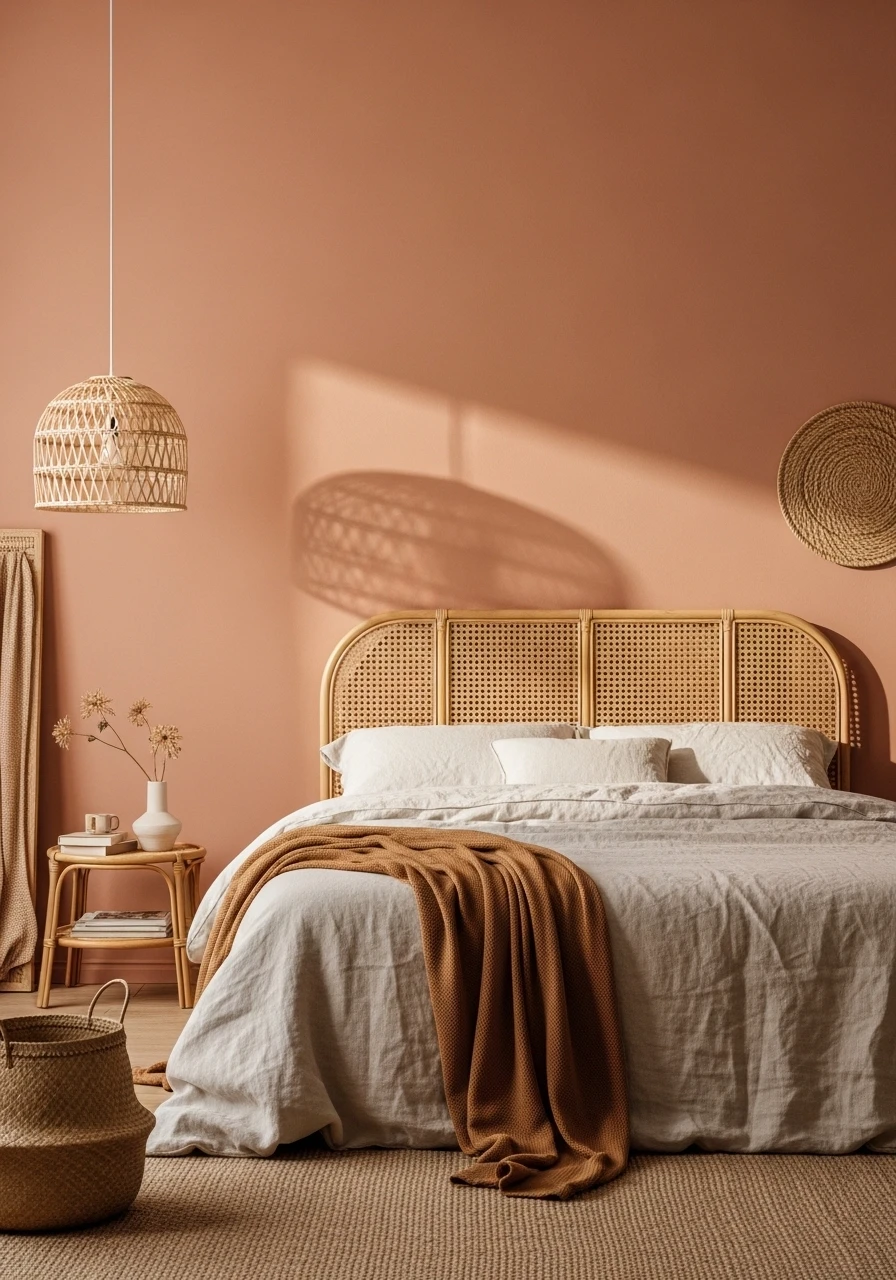 La pêche cuite et l'ocre pâle : tendance neutres chauds 2026