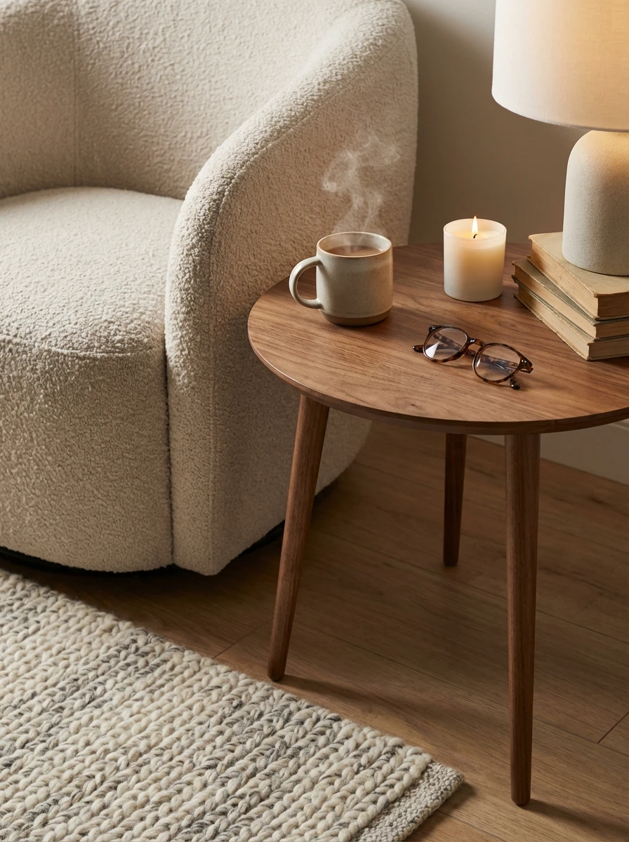 La petite table d'appoint : le détail fonctionnel