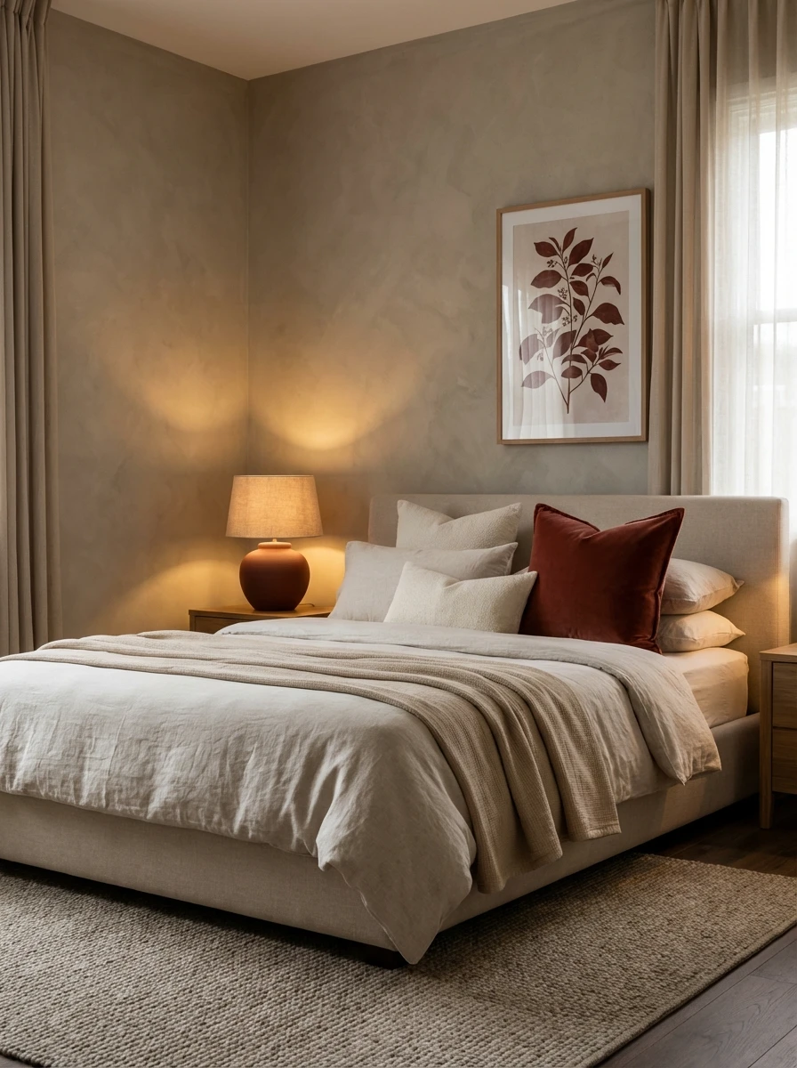 L'accent de couleur en décoration : la règle du 10% dans une chambre