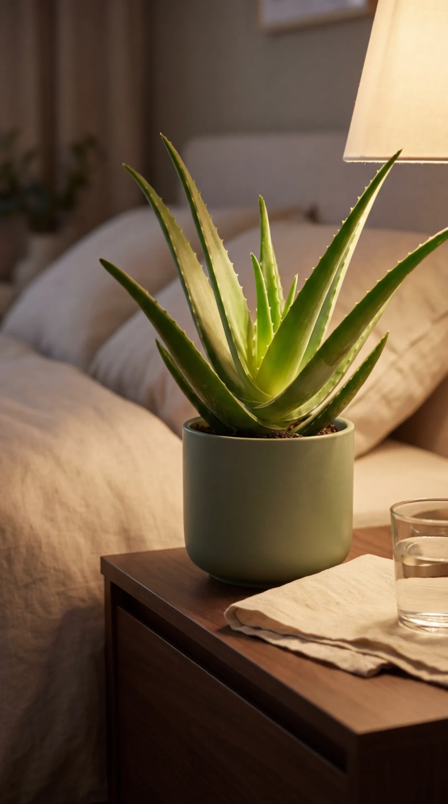 L'Aloe Vera : la plante santé pour une déco de chambre cocooning