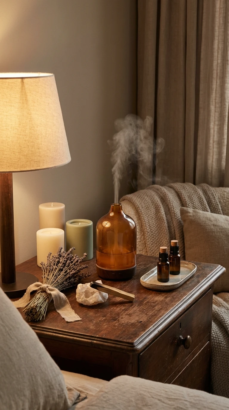 Décoration d'intérieur et aromathérapie relaxante