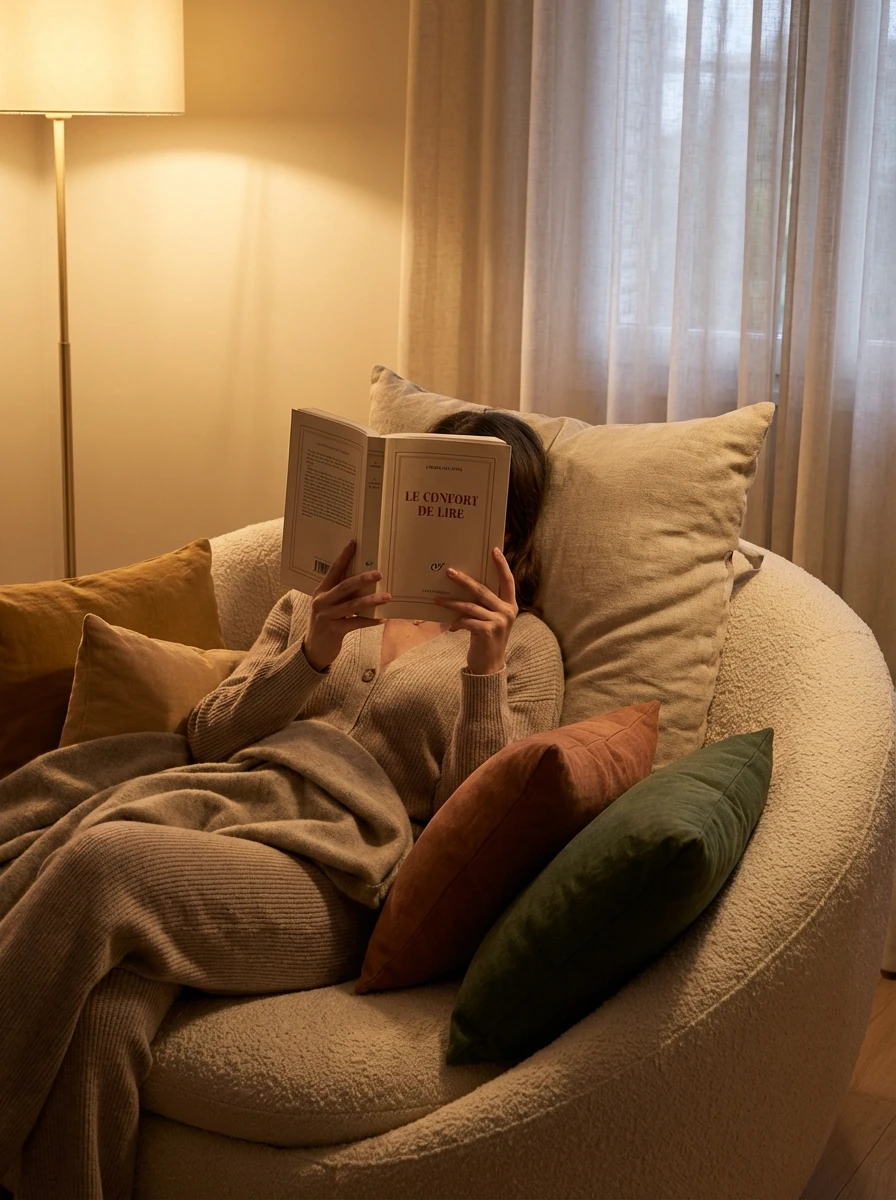 Le coussin de lecture : le soutien au quotidien