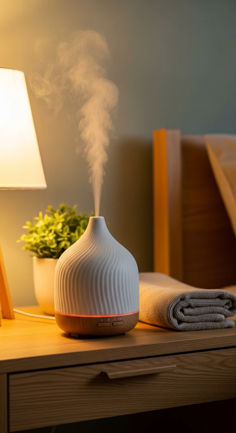Le diffuseur d'huiles essentielles ultrasonique : la brume douce