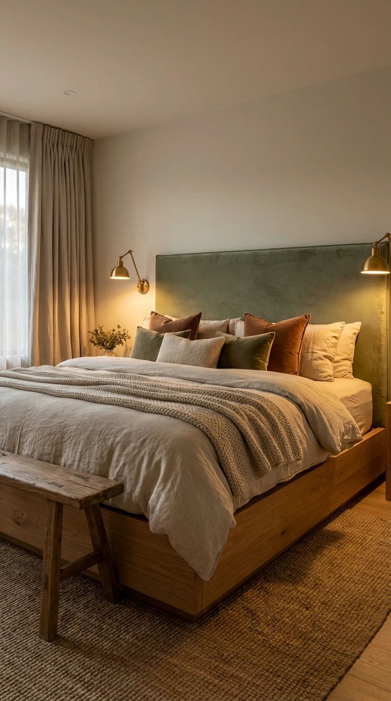 Le grand lit comme pièce maîtresse : design et confort