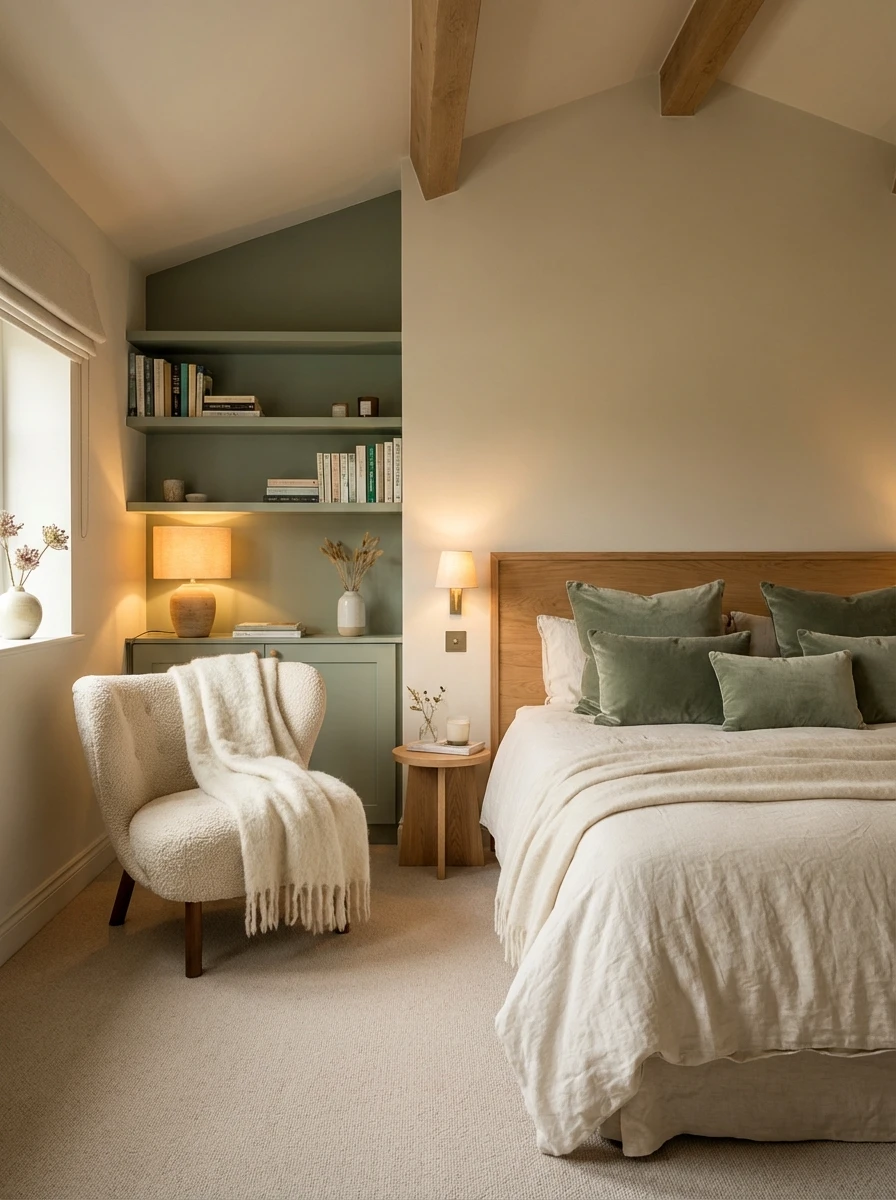 Le linge de lit coordonné avec le coin lecture : l'harmonie totale