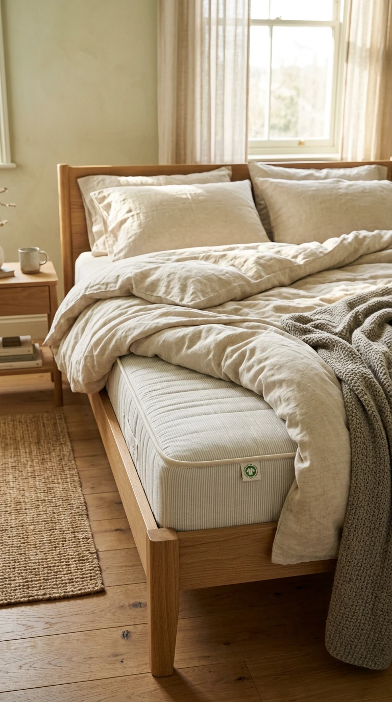 Le matelas en latex naturel ou en laine biologique : dormir sain