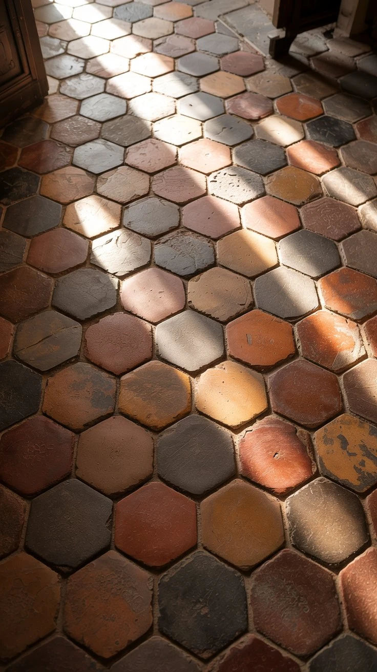 Le Sol En Tomettes Anciennes