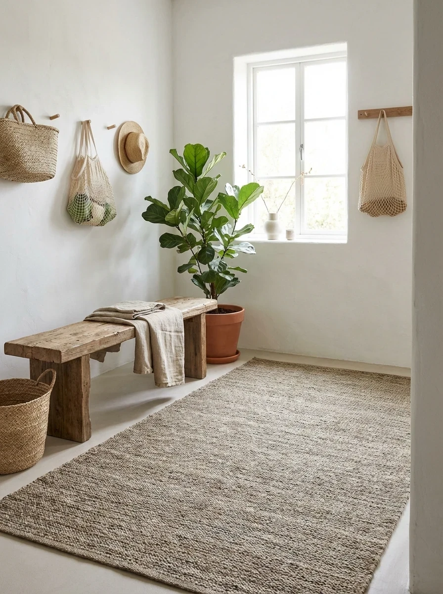 Tapis en chanvre naturel et écologique