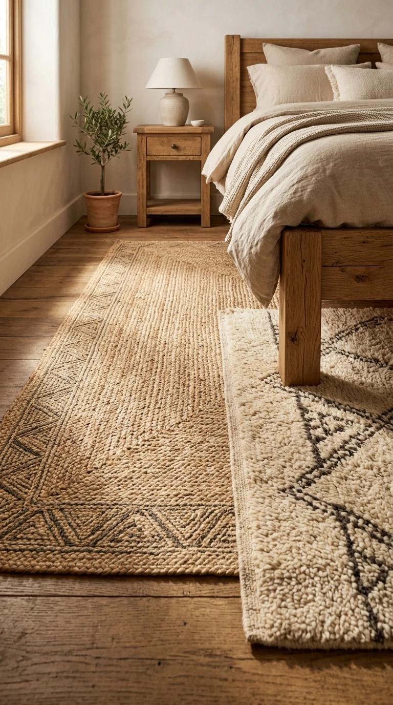 Le tapis en laine naturelle, jute ou coton recyclé : le sol vivant