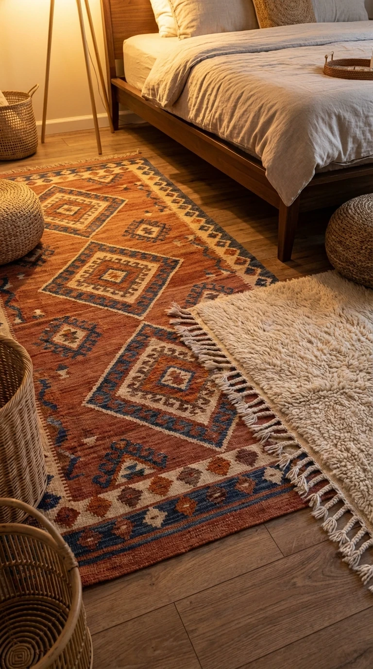 Le tapis kilim ou berbère