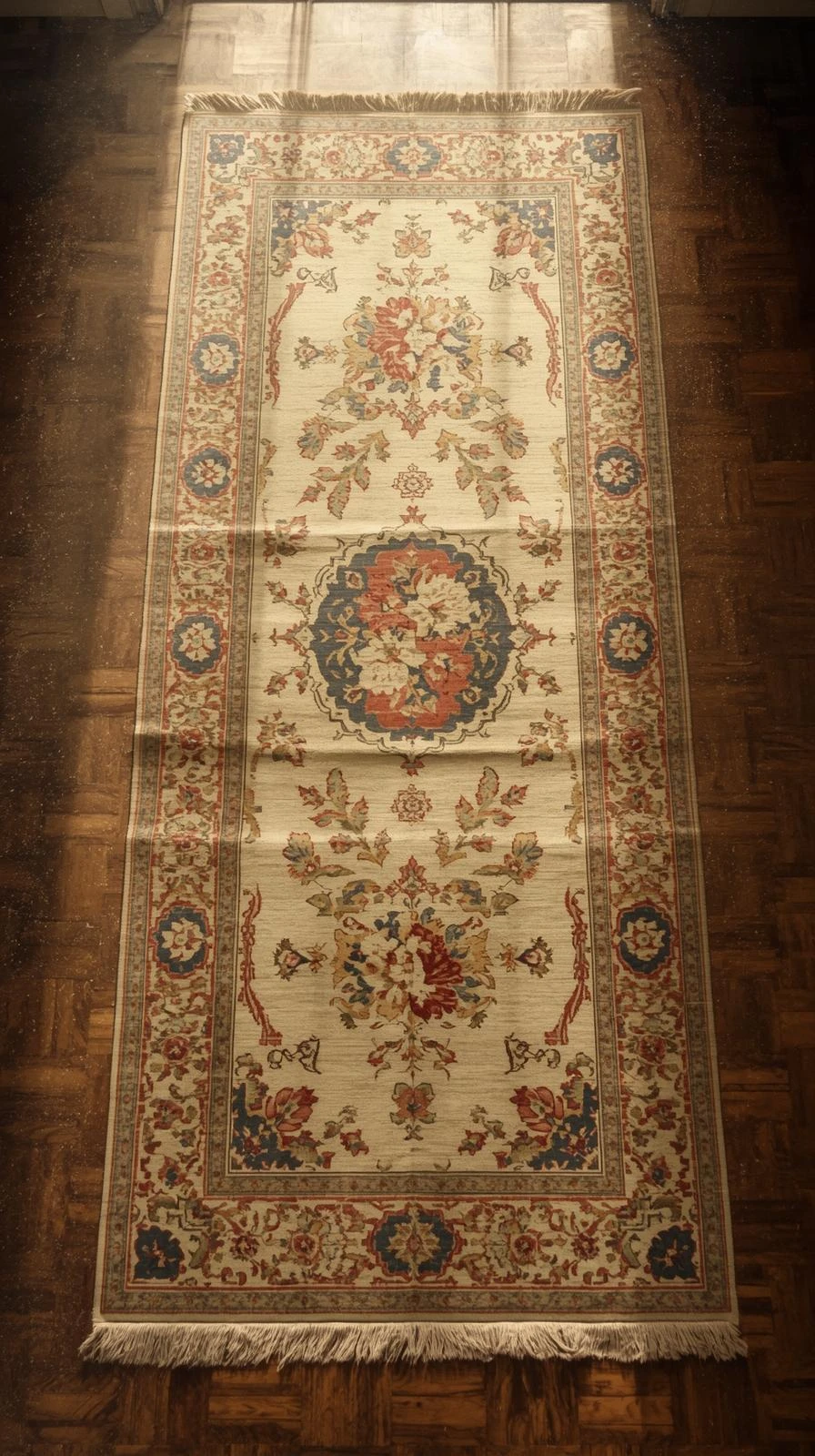 Le Tapis Persan Ou D'Aubusson Ancien