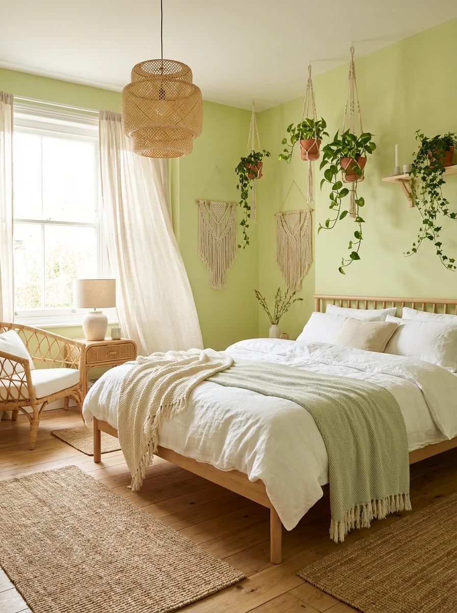 Le vert amande clair : la fraîcheur bienveillante