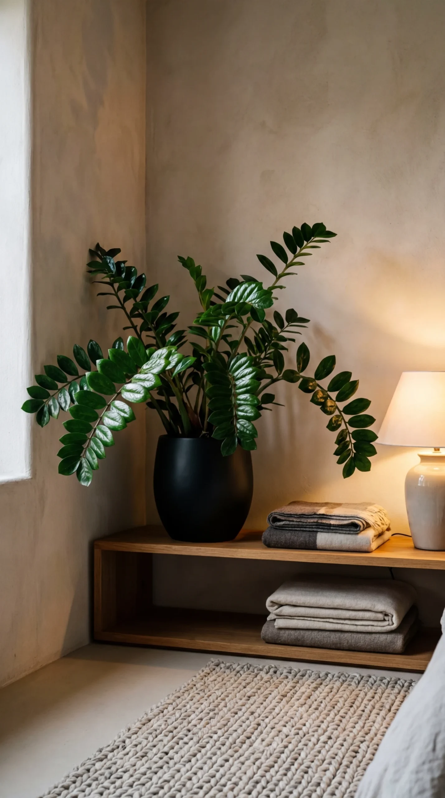 Le Zamioculcas : la touche déco pour une chambre cocooning parfaite