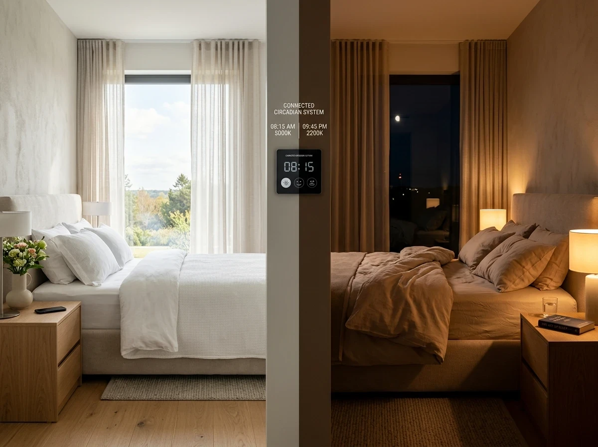 L'éclairage circadien connecté : vivre au rythme de la lumière naturelle