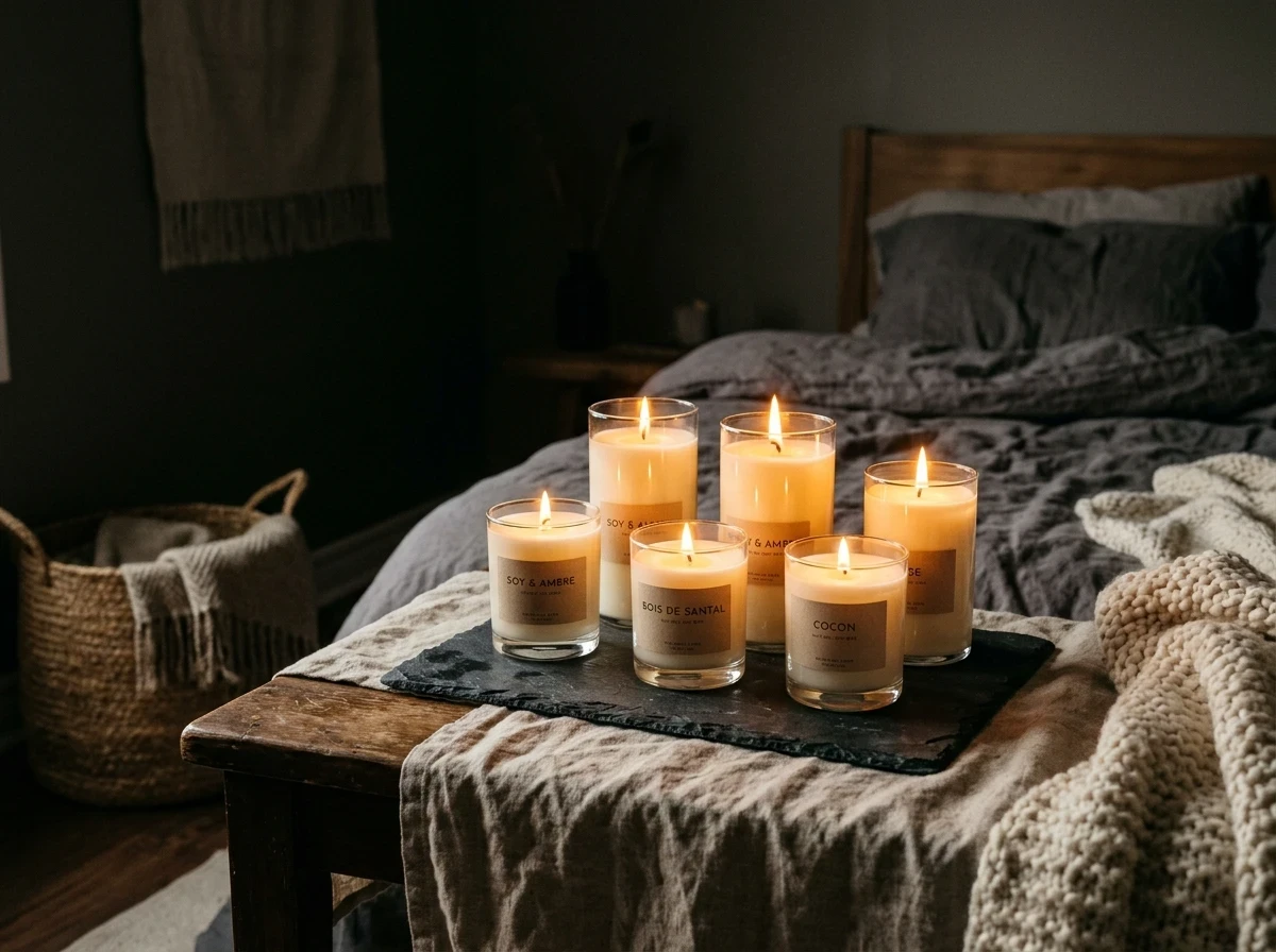 Les bougies à la cire naturelle : la lumière vivante