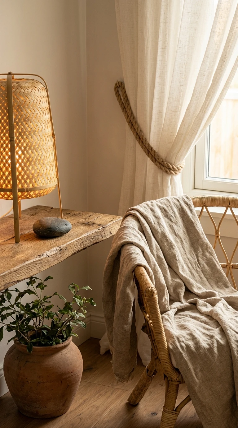 Décoration d'intérieur : l'harmonie des matériaux naturels