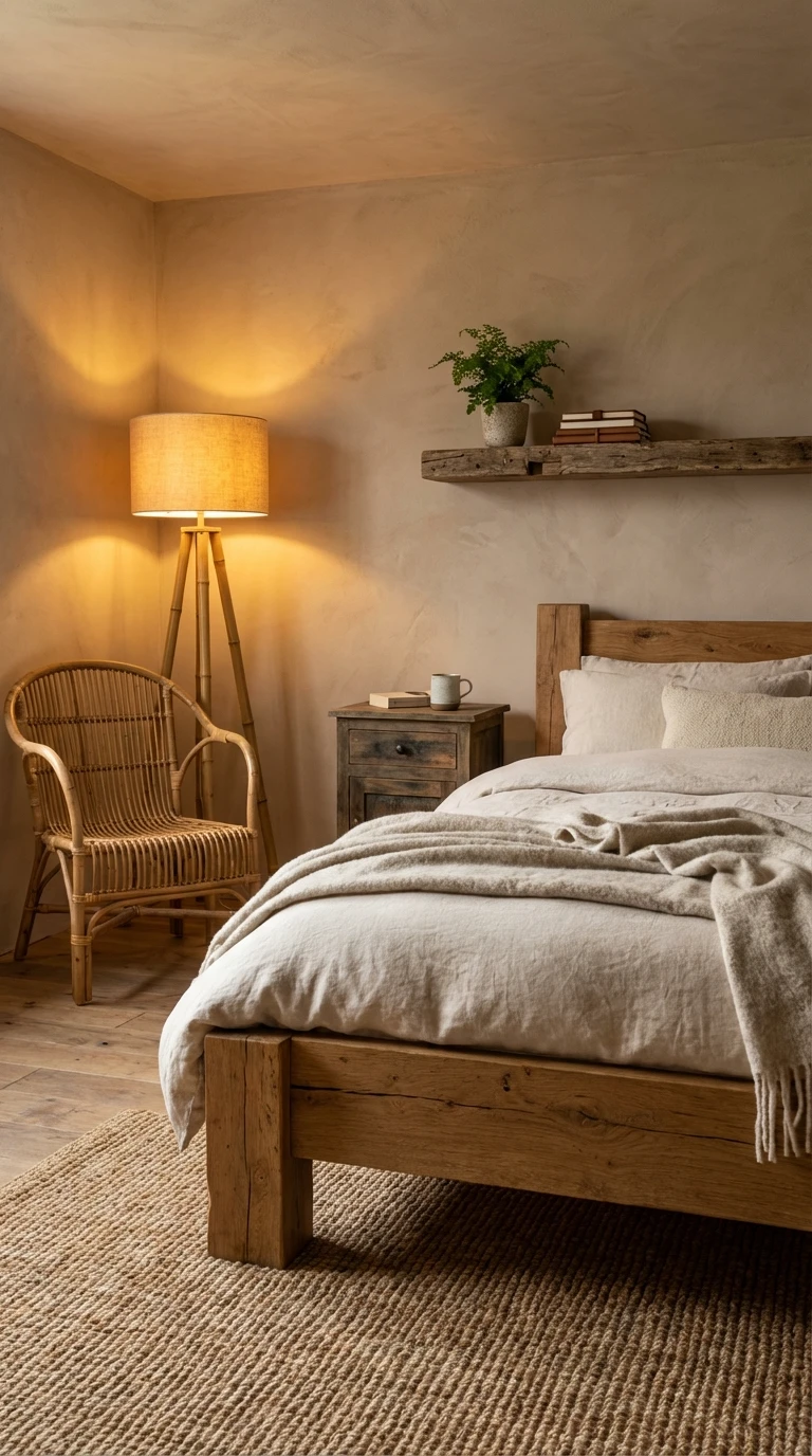 Les matériaux naturels pour les meubles de chambre