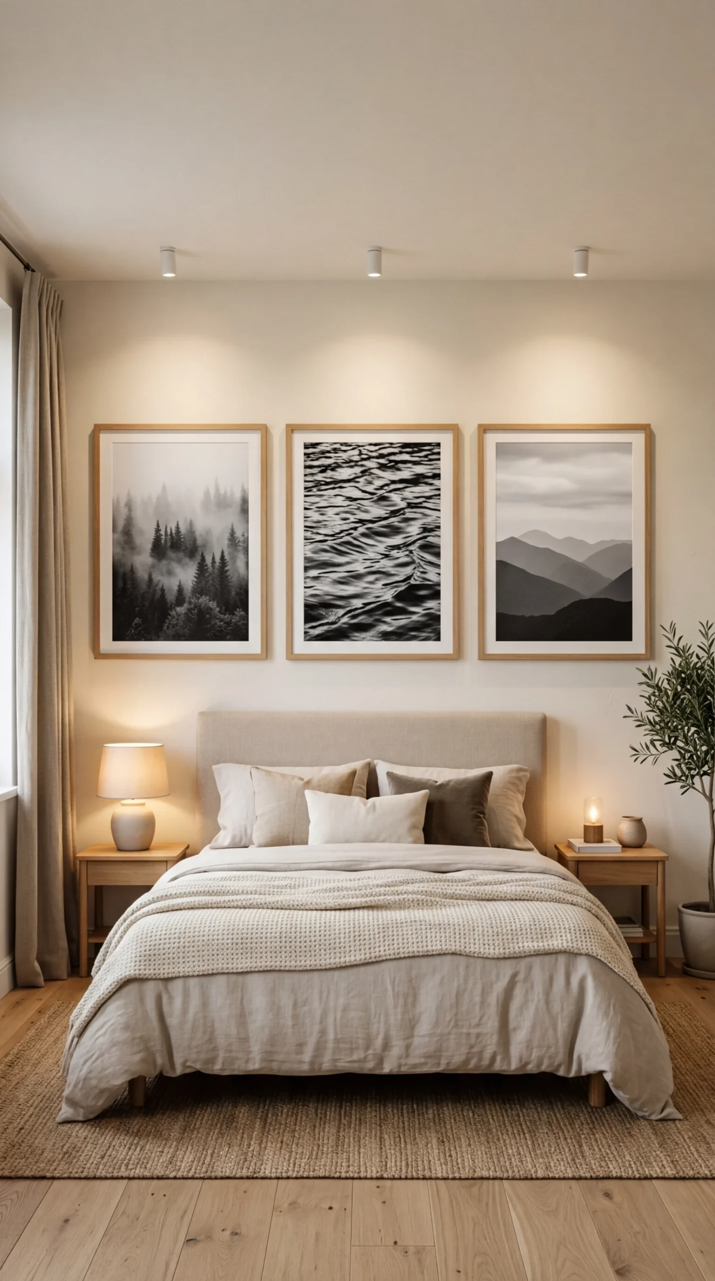 Photographies noir et blanc grand format dans une chambre