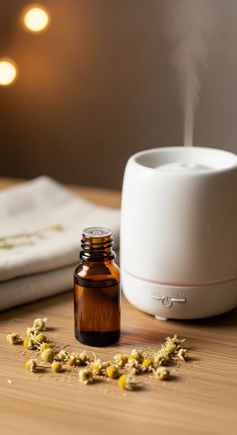 L'huile essentielle de camomille romaine : la sérénité en flacon