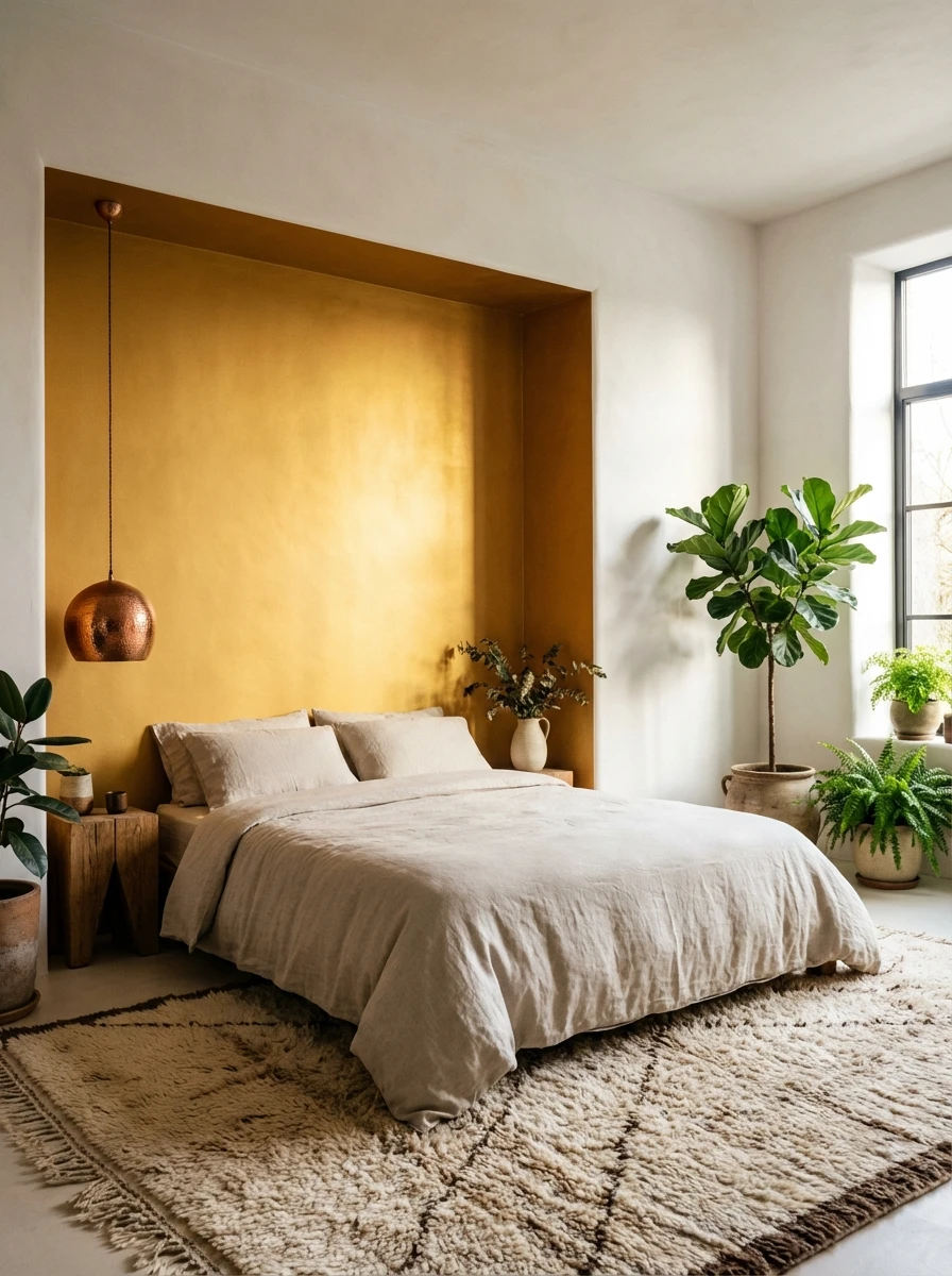 L'ocre doré : le soleil captif