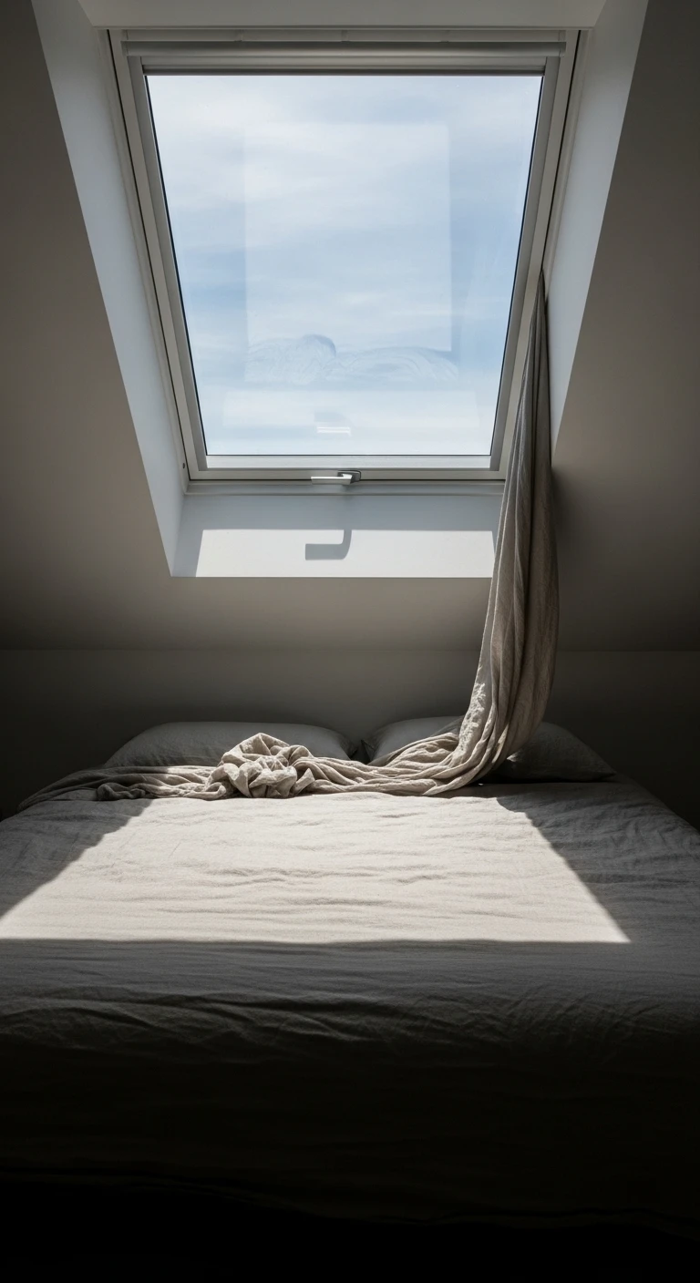 Maximiser la lumière naturelle avec un Velux dans une chambre cocooning