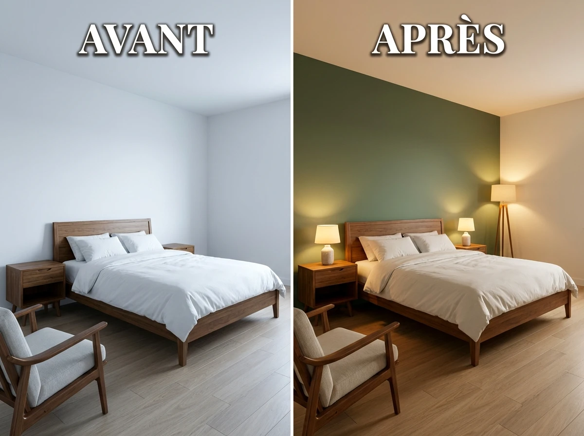 Peindre tous les murs en blanc par défaut