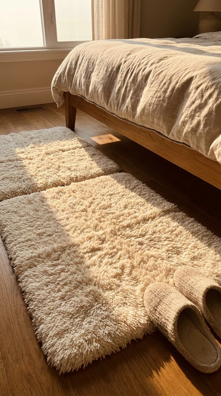 Poser un tapis de bain ou une dalle moquette
