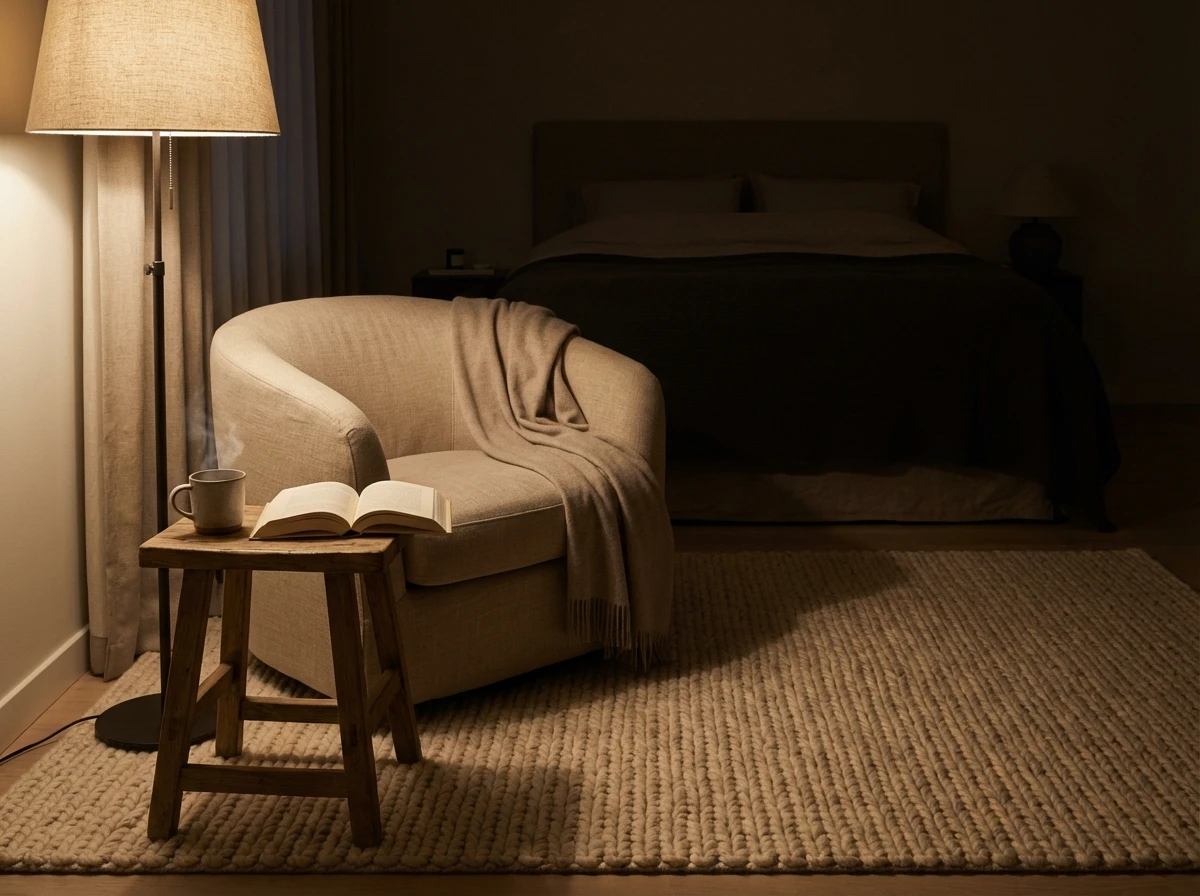 Pourquoi le coin lecture chambre est essentiel au cocooning