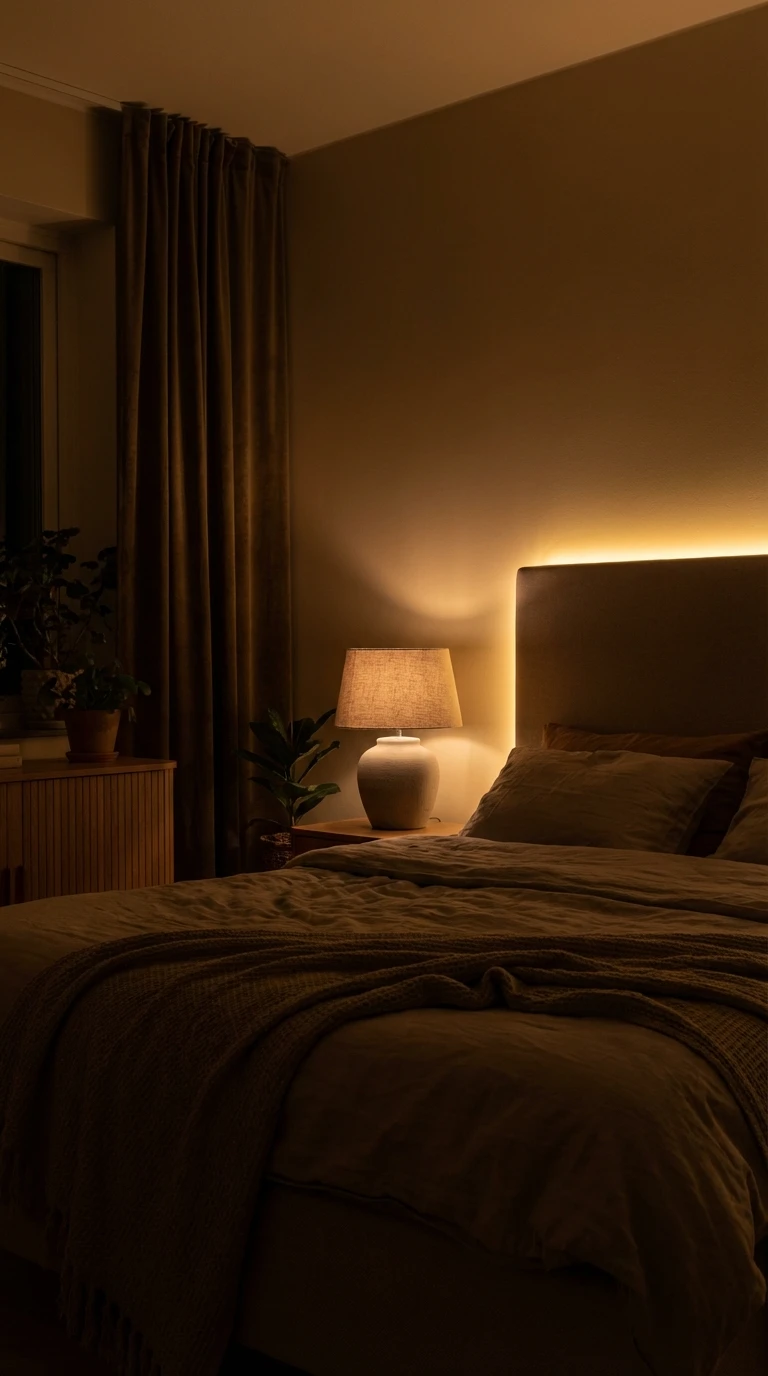 Privilégier un éclairage tamisé le soir