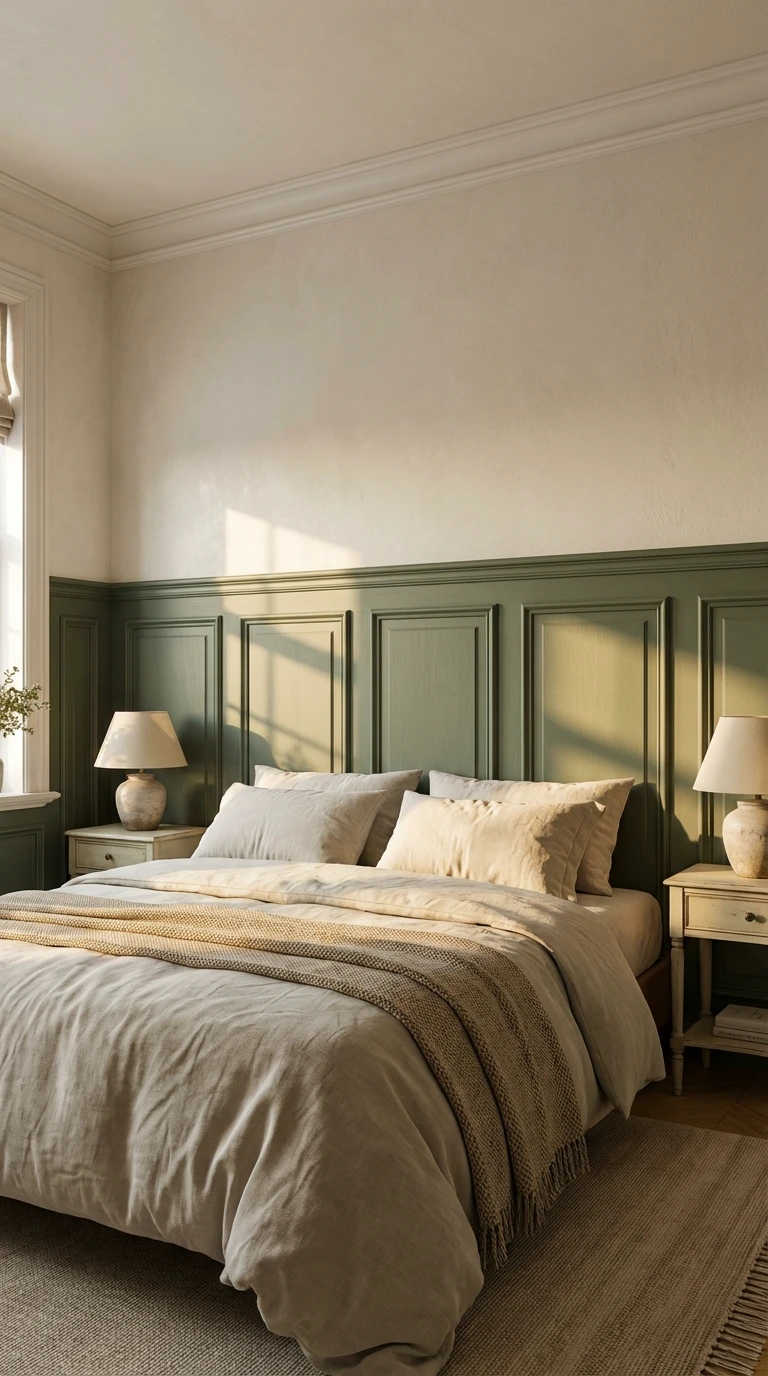 Utiliser le soubassement pour structurer le coin nuit