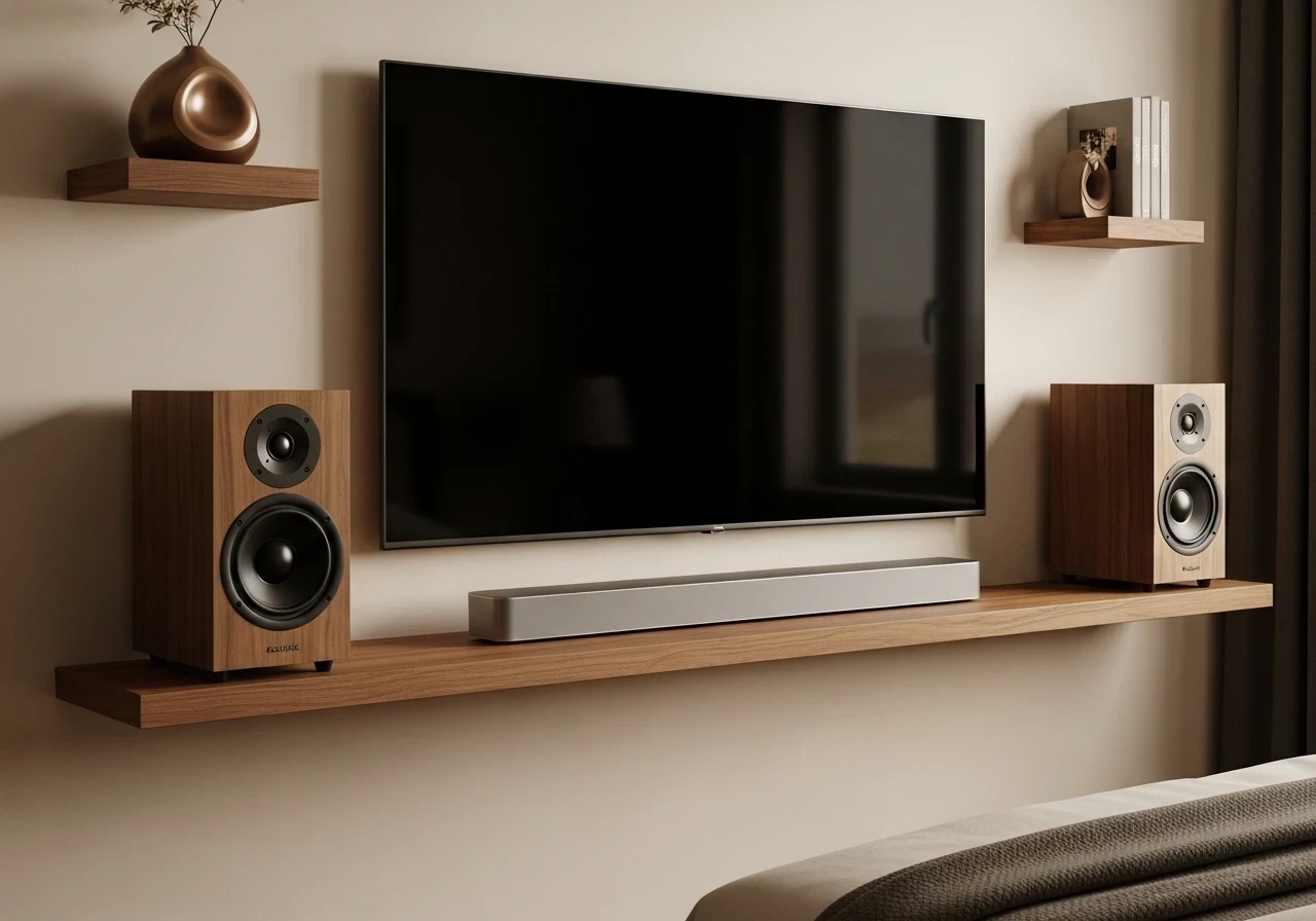 Système audio haute fidélité pour télévision