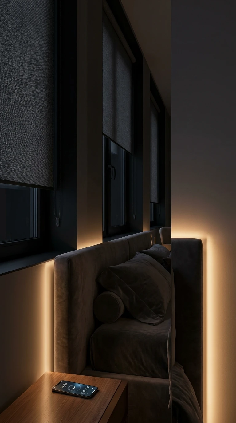 Automatiser les stores d'occultation pour un sommeil sombre