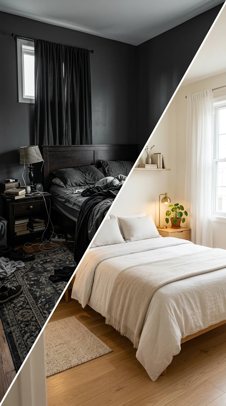 Changer de regard : transformation de chambre avant-après