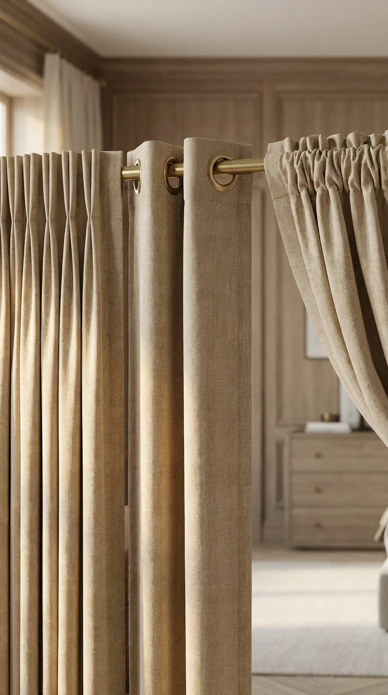 Choisir la tête de rideau idéale pour votre décoration