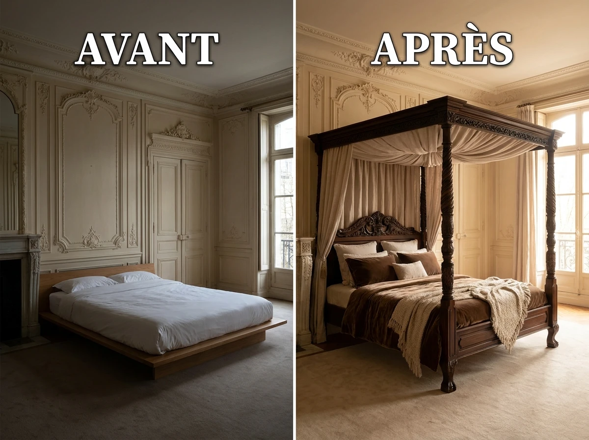 Choisir un lit à baldaquin ou à montants pour le caractère