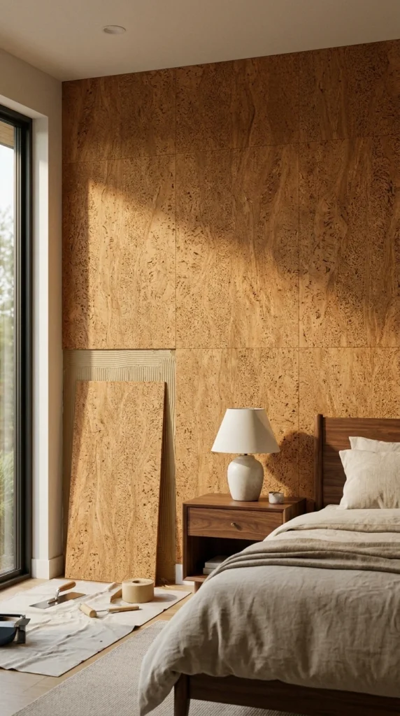 Choisir un revêtement mural en liège naturel