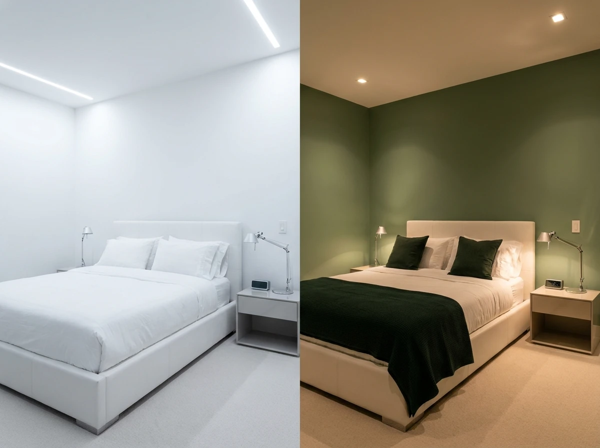 L'impact de la couleur et de l'éclairage sur la qualité du sommeil