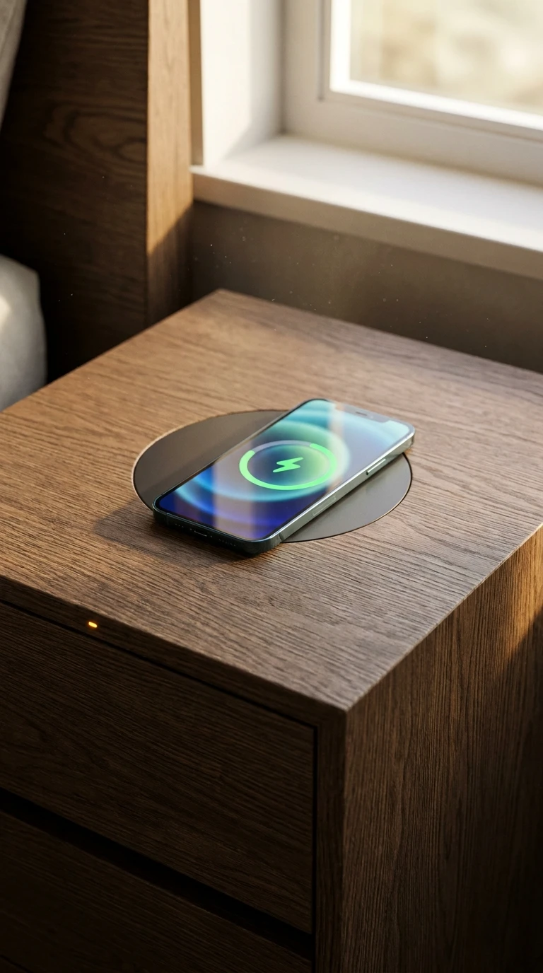 Connecter les chargeurs inductifs intégrés aux meubles